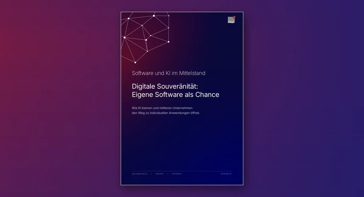 Digitale Souveränität - Eigene Software als Chance